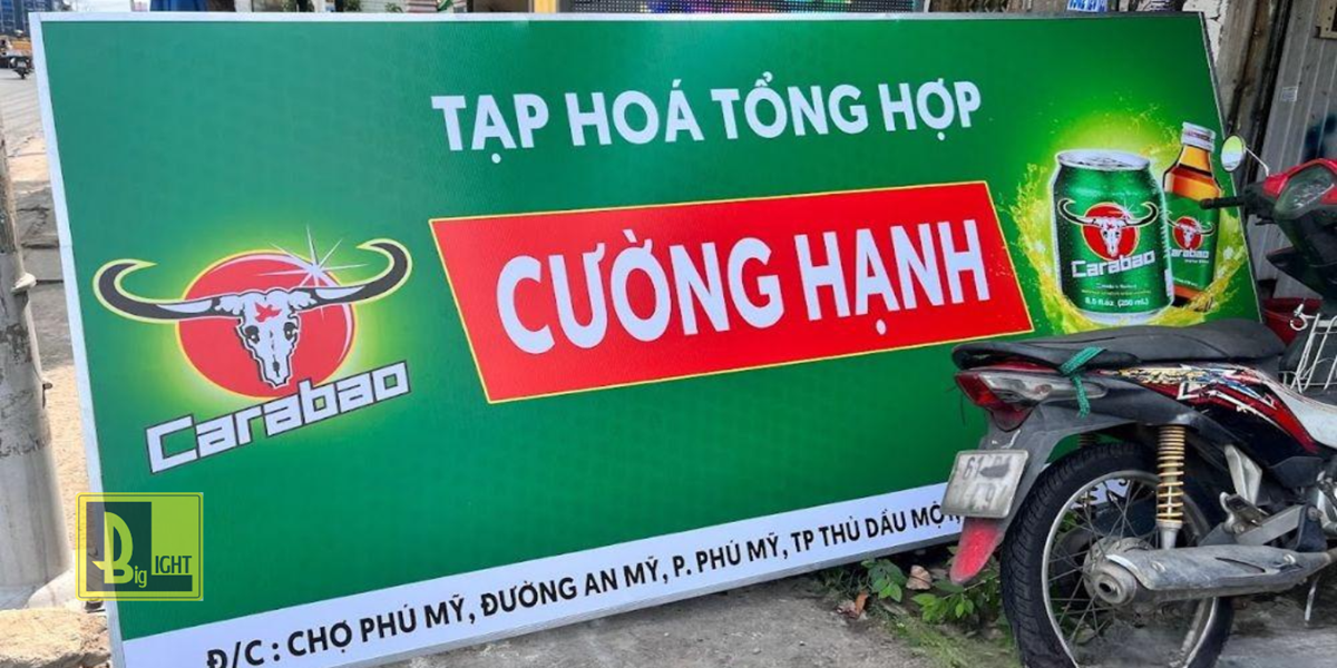 Mẫu biển hiệu tạp hóa đẹp